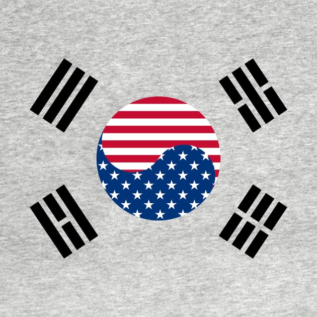 Korean American Flag by jkim31